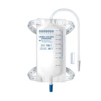 Мочеприемник ножной с выдвижным краном Mederen Стандарт 750мл 50см 1604-M103-07