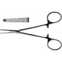 Зажим кровоостанавливающий 1х2 зубый зубчатый прямой №2 162 мм Hilbro 14.0224.16