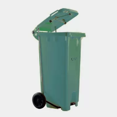 Контейнер внутрикорп для сбора/трансп-ки мед отх с педалью ИМ-КВ-120-П 20.D.11.E.90 (120л) зеленый