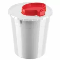 Контейнер для сбора колюще-режущих отходов однораз, инд/вскр МК-01 Standart 10.A.1.А.46 (3л) белый