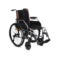 Кресло-коляска для инвалидов Армед 5000 ширина сидения 43см с регулировкой высоты сиденья и подлокотников, быстросъемными колесами и антиопрокидывателями