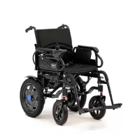 Кресло-коляска с электроприводом MET START 100, артикул 20701, ширина сиденья 44 см, колеса пневматические