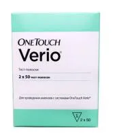 Тест-полоски OneTouch Verio №100