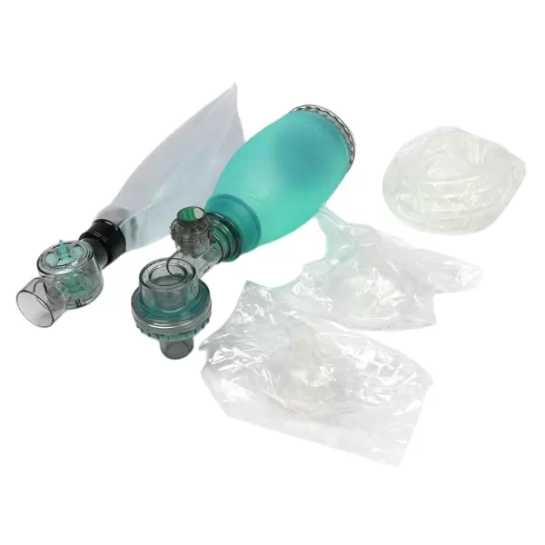 Аппарат искусственной вентиляции легких ручной МЕДПЛАНТ АДР-МП-Н без аспиратора, многоразовый, неонатальный, артикул 649