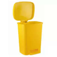 Контейнер с педалью для сбора и хранения медицинских отходов многоразовый МК-05 20.D.7.B.76 (30л) желтый