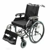 Кресло-коляска Barry Euro с регулировкой ширины сиденья 43-48 см, колеса пневматические