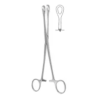 Щипцы полипные окончатые прямые 225х13 мм Hilbro 16.0080.23