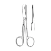 Ножницы тупоконечные прямые детские 125 мм Hilbro 10.0016.12