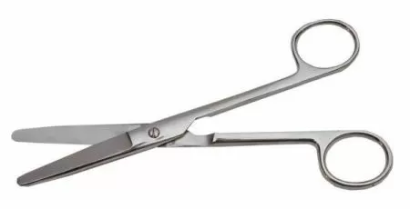 Ножницы тупоконечные прямые повышенной стойкости 140мм Н-5