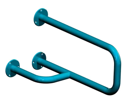 Поручень для инвалидов настенный левый ПН-07.01.515.280.230