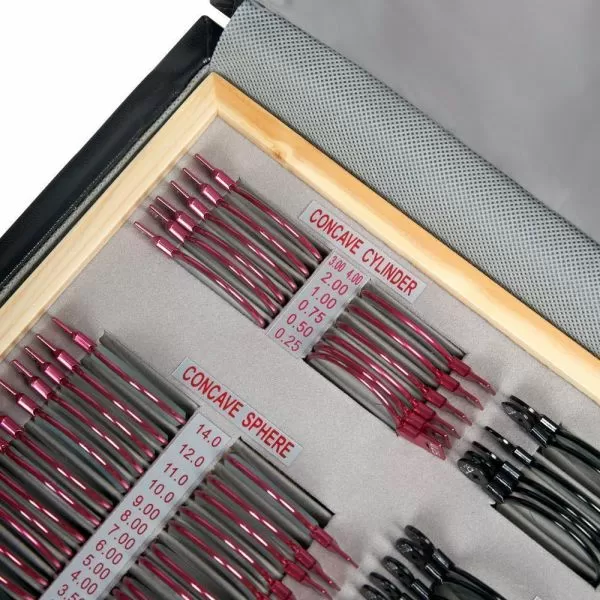 Набор на 103 пробных очковых линз Армед в металлической обойме с оправой без поверки