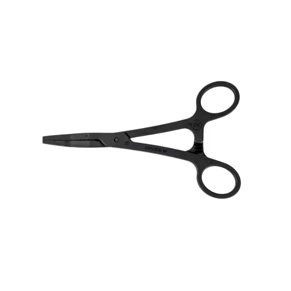 Зажим Бильрота кровоостанавливающий изогнутый одноразовый стерильный 158 мм МЕДПЛАНТ артикул 1202