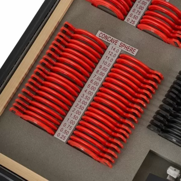 Набор на 103 пробных очковых линз Армед в пластиковой обойме с оправой без поверки