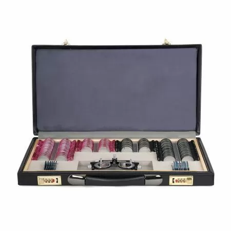 Набор на 158 пробных очковых линз Армед в металлической обойме с оправой без поверки