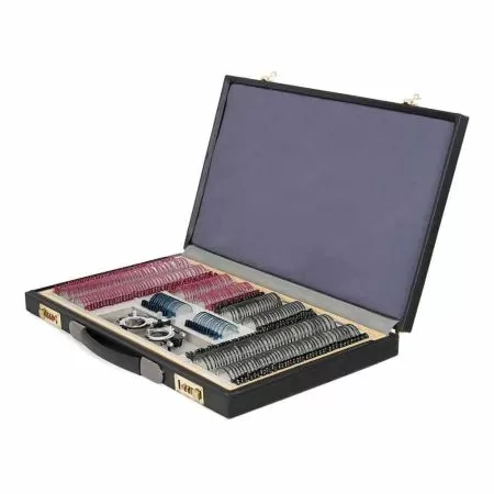 Набор на 266 пробных очковых линз Армед в металлической обойме с оправой без поверки