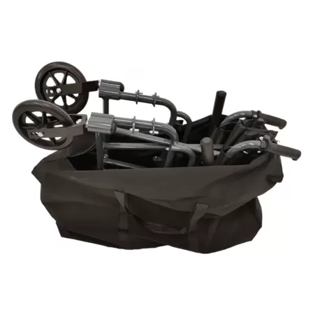 Кресло-каталка МЕТ TRANSFER 280, артикул 19089, легкая, ширина сиденья 44 см