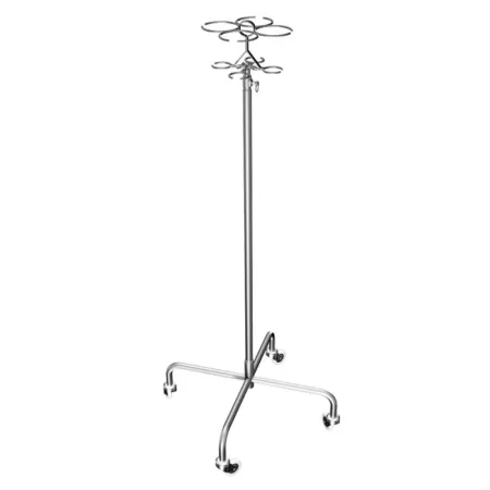 Штатив для вливаний Электра ШТ-01 на колесах, телескопический