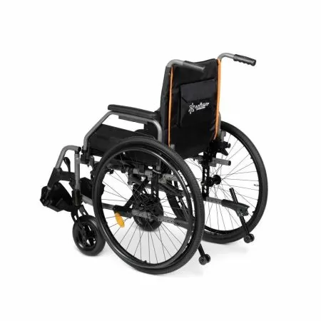 Кресло-коляска для инвалидов Армед 5000 ширина сидения 43см с регулировкой высоты сиденья и подлокотников, быстросъемными колесами и антиопрокидывателями