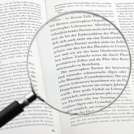 Лупа с ручкой VEBER 1028, 3х-кратное увеличение, диаметр  100 мм