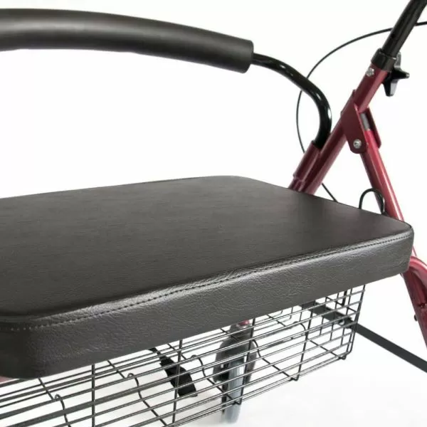 Ходунки-роллаторы PMR882W с сиденьем, складные, грузоподъемность до 220 кг