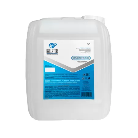 Антисептик кожный Беллатор плюс, 5 литров (Изопропиловый спирт 70%, перекись водорода 0,2%)