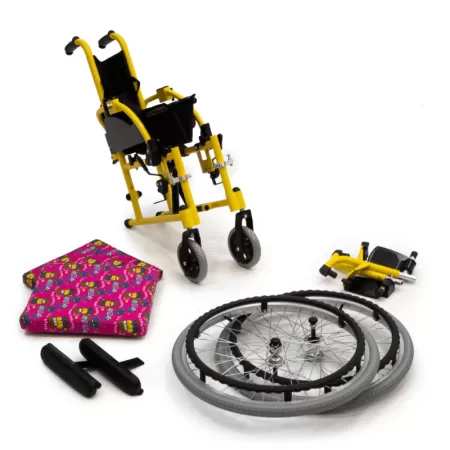 Кресло-коляска MET POLE детская, ширина сиденья 34 см