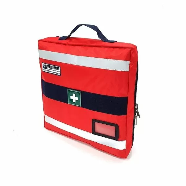 Набор первой помощи НПП МЕДПЛАНТ базовый исполнение 1 в сумке-чехле Волонтер-3, артикул 1524