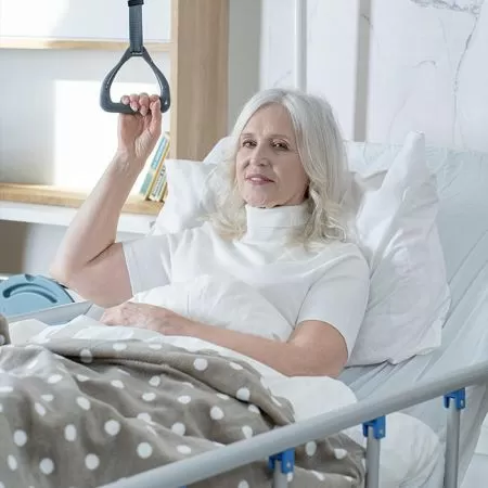 Кровать функциональная механическая Barry MB3pp (с матрасом)