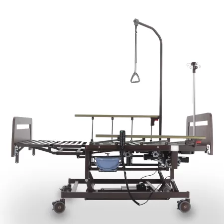 Кровать электрическая MED-MOS DB-11А ЛДСП венге с регулировкой высоты, туалетом и функцией переворота