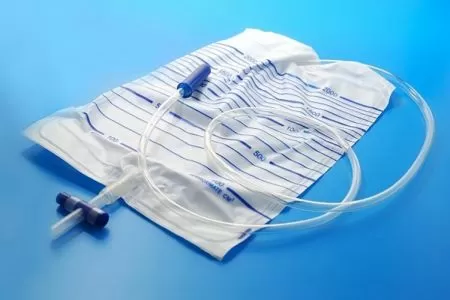 Мочеприемник прикроватный Vogt Medical 1000 мл с крестовым краном, с приводной трубкой стерильный