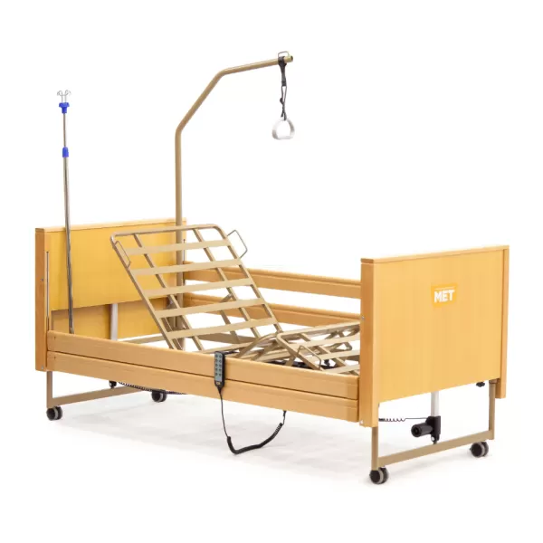 Кровать электрическая МЕТ TERNA LOW с опусканием ложа до уровня пола