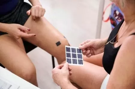 Кросс-тейп BBalance BBTape 2,1см*2,7см (тип А), 20 листов (Синий)