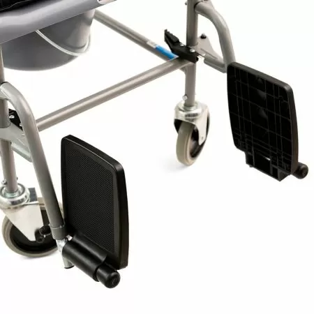 Кресло-каталка Barry W2 с санитарным оснащением, ширина сиденья 44 см