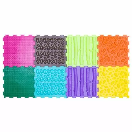 Коврик модульный ОРТОДОН набор «Лесная тропинка» 8 пазлов