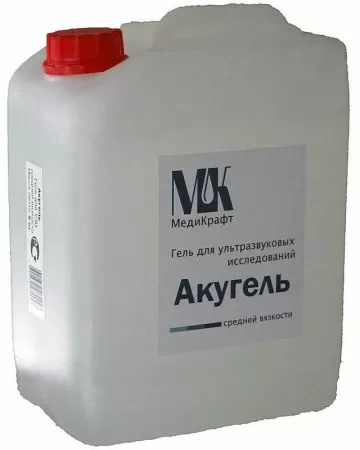 Акугель Средней вязкости Гель для УЗИ 5 кг