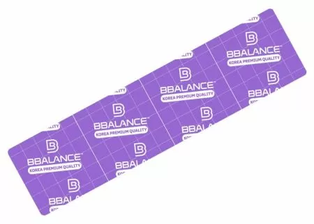 Кинезио тейп для лица хлопок BBalance BBTape 5см*5м (Face Tape) розовый