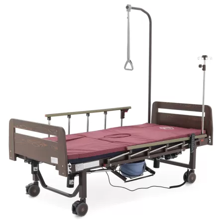 Кровать электрическая MED-MOS YG-3 ЛДСП венге с туалетом и функцией переворота 