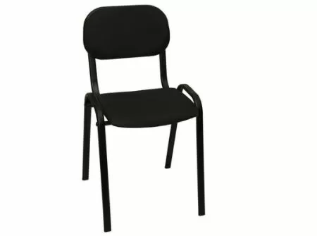 Стул на металлическом каркасе Персона 4 черный
