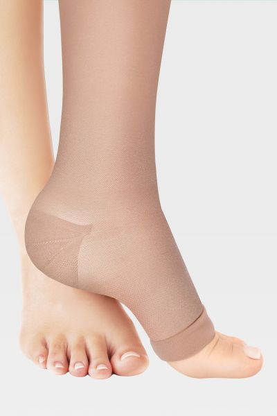 Моночулок IDEALISTA ID-330 1 класс компрессии с открытым носком цвет карамель 