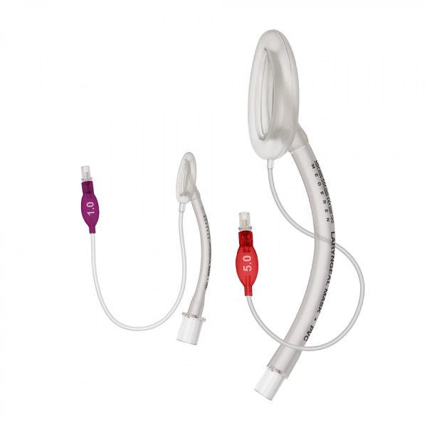 Маска ларингеальная ПВХ неармированная Mederen 