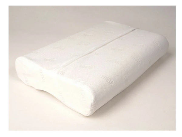 Подушка ортопедическая Fosta F 8020m/b, с эффектом памяти, валики 11 и 10 см