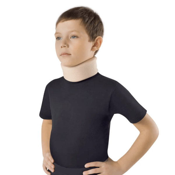 Бандаж шейный (воротник Шанца) ORTO ШВД детский, бежевый 